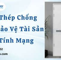 2 Cửa Thép Chống Cháy Bảo Vệ Tài Sản Và Tính Mạng