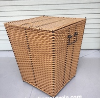 9 Giỏ nhựa giả mây đựng đồ