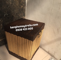 8 Giỏ nhựa giả mây đựng đồ