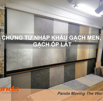 Chứng Từ Nhập Khẩu Gạch Men Gạch Ốp Lát