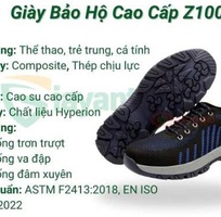 Giày bảo hộ Z100   Trẻ trung, An toàn tối ưu