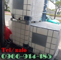 1 Thùng nhựa IBC 1000 lít mới hóa chất đại lý TPHCM