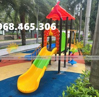 Bộ cầu trượt xích đu liên hoàn trẻ em