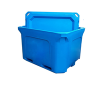 Thùng bảo quản hải sản 600 lít nhựa HDPE an toàn, bền với thời tiết.