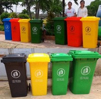 2 Thùng rác nhựa 120 lít giá rẻ   Giao hàng nhanh toàn quốc