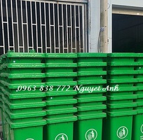 Thùng rác nhựa 120 lít giá rẻ   Giao hàng nhanh toàn quốc