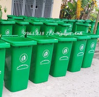 3 Thùng rác nhựa 120 lít giá rẻ   Giao hàng nhanh toàn quốc