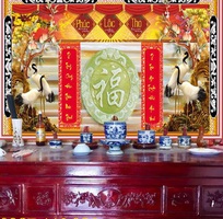 Tranh gạch men phòng thờ HP9233