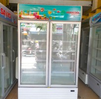 Tủ mát 2 cánh thương hiệu herocool dung tích 1200 lít hàng mới nguyên kiện