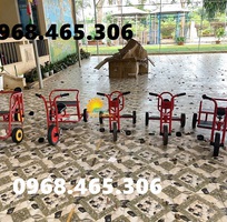 3 Xe đạp 3 bánh mầm non, xe đạp 3 bánh 2 chỗ ngồi nhập khẩu