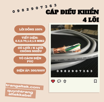 Cáp Điều Khiển 5 Lõi phân phối Hà Nội, Đà Nẵng, TP HCM Cáp Điều Khiển 5 Lõi phân phối Hà Nội, Đà Nẵng, TP HCM
