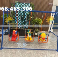 Xích đu 3 con giống, xích đu trẻ em, xích đu mầm non