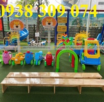 2 Băng ghế thể dục giá rẻ, ván trượt dốc mầm non, bục bậc sâu