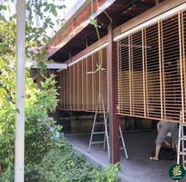 Rèm Gỗ Ngoài Trời