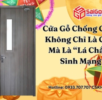 3 Cửa Gỗ Chống Cháy Không Chỉ Là Cửa, Mà Là  Lá Chắn  Sinh Mạng