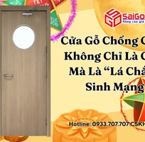 7 Cửa Gỗ Chống Cháy Không Chỉ Là Cửa, Mà Là  Lá Chắn  Sinh Mạng