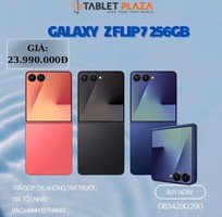 Galaxy Z Flip 7 Thiết kế gập ,  nhỏ gọn nhưng nổi bật