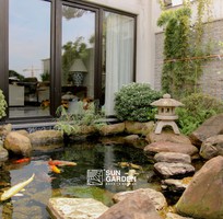 1 Góc thư giãn xanh mát ấn tượng với tiểu cảnh đẹp mini