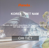 Cước Vận Chuyển Hàng Air Từ Hàn Quốc Về Việt Nam