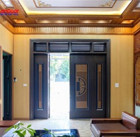  Cửa thép vân gỗ