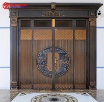 1  Cửa thép vân gỗ