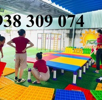 3 Bục sân khấu mầm non, bục sân khấu lắp ghép mầm non