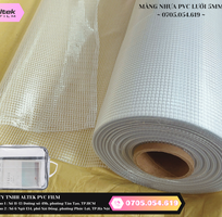 1 Cuộn nhựa pvc ô lưới 5mm sợi gia cương giá rẻ 1 Cuộn nhựa pvc ô lưới 5mm sợi gia cương giá rẻ