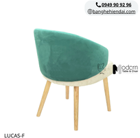 3 Ghế ăn nệm vải khung gỗ sang trọng LUCAS-F tại HCM