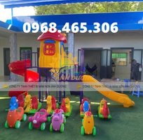 2 Bộ cầu trượt liên hoàn trẻ em, cầu trượt trẻ em nhập khẩu