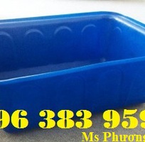 1 Thùng chữ nhật 200 lít hàng mới 100, bền đẹp, an toàn thực phẩm tuyệt đối.