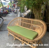 Bàn ghế mây nhỏ gọn cánh sen