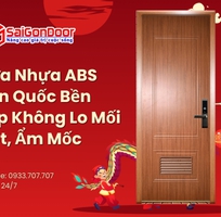 2 Cửa Nhựa ABS Hàn Quốc Bền Đẹp Không Lo Mối Mọt, Ẩm Mốc