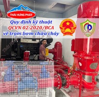 Quy định kỹ thuật QCVN 02:2020/BCA về trạm bơm chữa cháy Quy định kỹ thuật QCVN 02:2020/BCA về trạm bơm chữa cháy