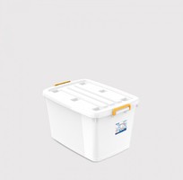 Thùng nhựa trắng 80 lít chất lượng cao, dùng trong nhà bếp và công nghiệp