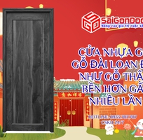 Cửa Nhựa Giả Gỗ Đài Loan Đẹp Như Gỗ Thật, Bền Hơn Gấp Nhiều Lần