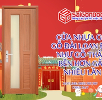 5 Cửa Nhựa Giả Gỗ Đài Loan Đẹp Như Gỗ Thật, Bền Hơn Gấp Nhiều Lần