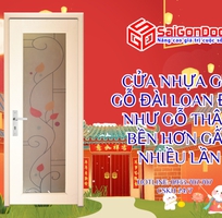 7 Cửa Nhựa Giả Gỗ Đài Loan Đẹp Như Gỗ Thật, Bền Hơn Gấp Nhiều Lần
