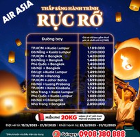 Bay Thái Lan, Malaysia chỉ từ 1.109K/chiều cực rẻ cùng AirAsia