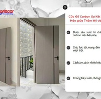 Cửa Gỗ Carbon   Siêu Nhẹ, Siêu Bền
