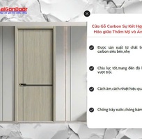 2 Cửa Gỗ Carbon   Siêu Nhẹ, Siêu Bền