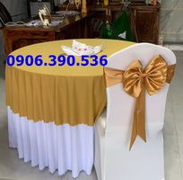 6 Địa chỉ cung cấp khăn ăn, khăn trải bàn, áo ghế, nơ ghế đẹp,giá tốt TPHCM