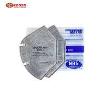 Khẩu trang hoạt tính MAYAN PM2.5 BH9501 CÓ VAN  2 cái