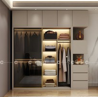 1 Tủ Áo Cánh Kính Màu Kem Cao Cấp Hiện Đại 1 Tủ Áo Cánh Kính Màu Kem Cao Cấp Hiện Đại