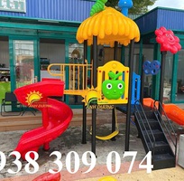 4 Bộ cầu trượt xích đu trẻ em,bộ liên hoàn cầu trượt trẻ em GR