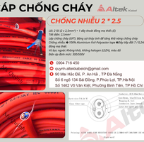 Dây tín hiệu chống cháy chống nhiễu 2x2.5 Altek Kabel Đà Nẵng
