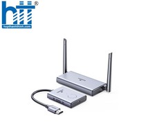 Bộ phát nhận tín hiệu HDMI VGA không dây 50m 1080p 60hz sóng 5Ghz Ugreen 50633A cao cấp  vỏ nhôm Bộ phát nhận tín hiệu HDMI VGA không dây 50m 1080p 60hz sóng 5Ghz Ugreen 50633A cao cấp  vỏ nhôm