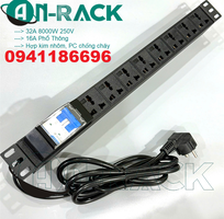 5 Sắn thanh nguồn PDU, ổ điện 12 ổ cắm đa năng 32A có kèm dây nguồn 2M hãng Ancomteck