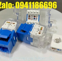3 Hạt mạng Cat6 UTP ANCOMTECK AC-US6-P100, chân sole đồng rãnh to