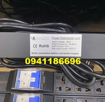 2 Sắn thanh nguồn PDU, ổ điện 12 ổ cắm đa năng 32A có kèm dây nguồn 2M hãng Ancomteck