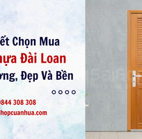 Bí Quyết Chọn Mua Cửa Nhựa Đài Loan Chất Lượng, Đẹp Và Bền
